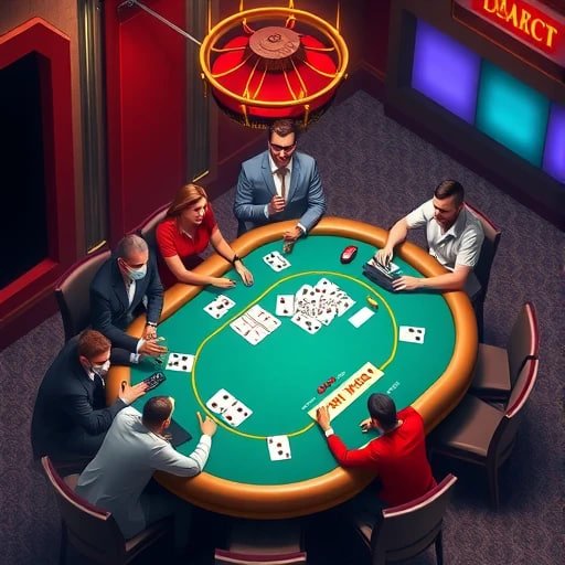 Studio Live Baccarat dengan dealer profesional